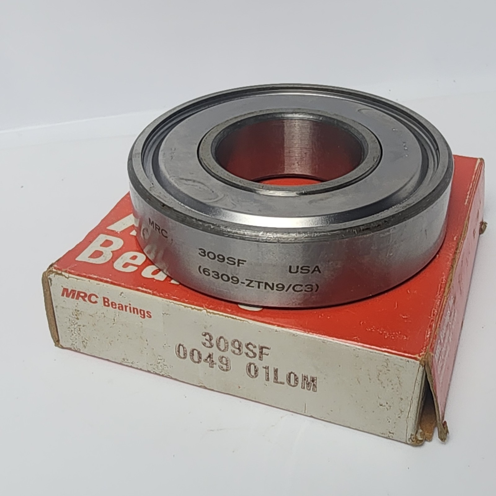 New MRC 309SF Ball Bearing 45mm x 100mm x 1.5630in