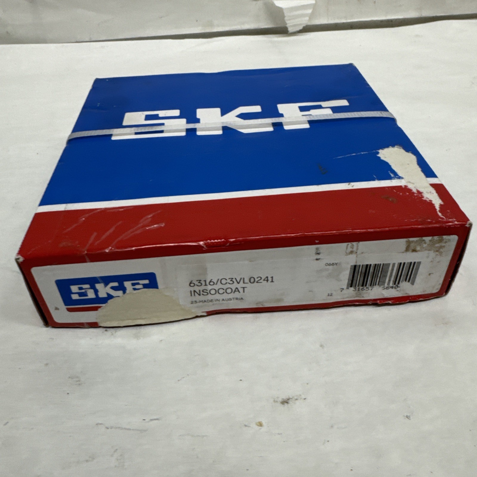 SKF 6316 /C3VL0241 80x170x39mm Bearings (1pc) New in stock at MRO2DAY