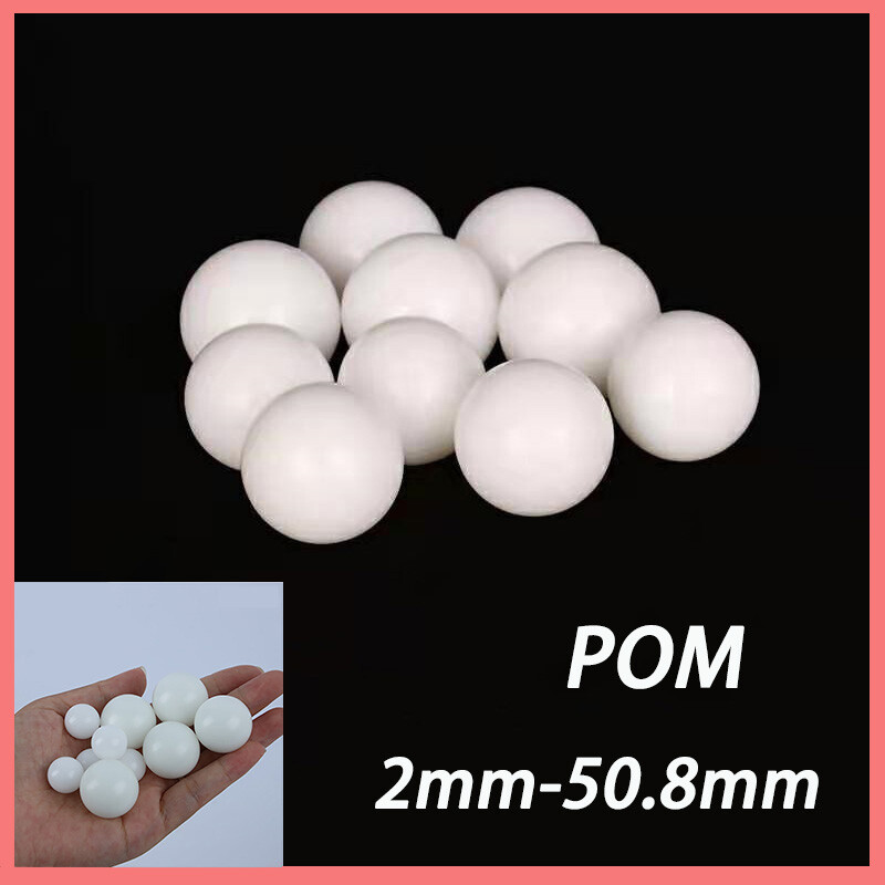 Polyformaldehyde ( POM )Solid Plastic Balls Precision Bearing Ball 2mm 3mm -50mm