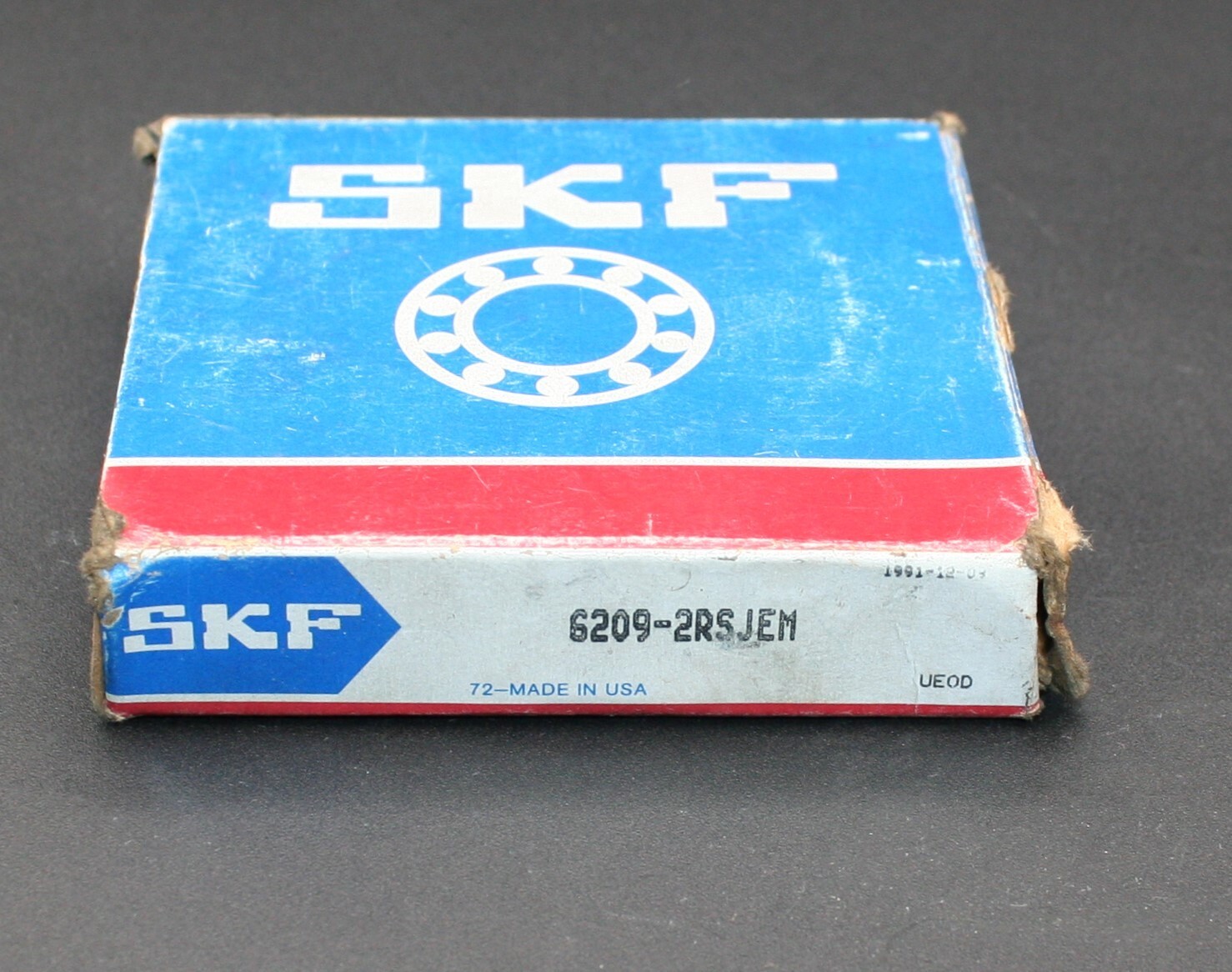One SKF 6209 2RSJEM Deep Groove Bearing 45MM ID USA 6209 2RS/C3 Paper Pkg NEW