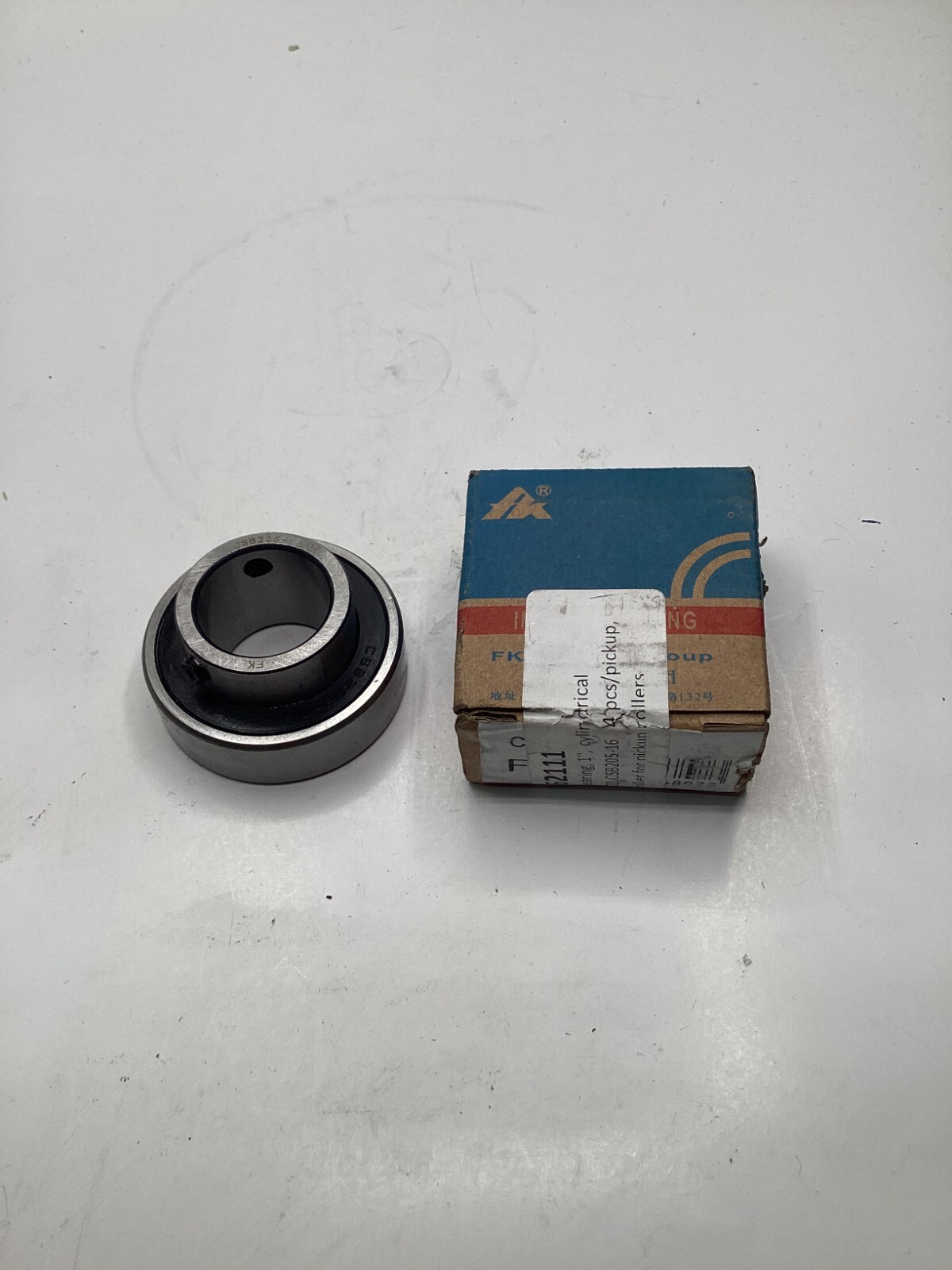 (QTY 2) FK 62111 CSB205-16 Insert Bearing 1″ Bore Cylindrical