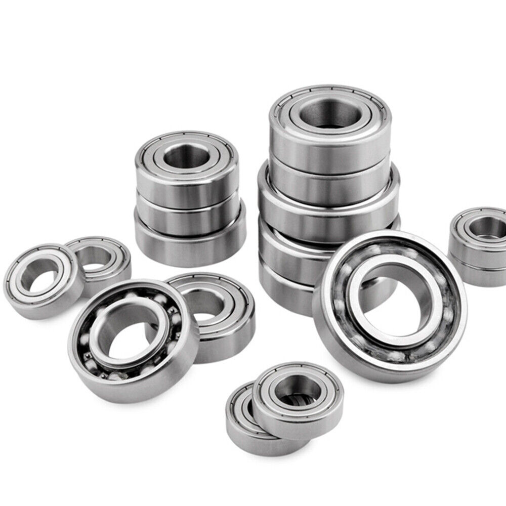 Stainless Steel Deep Groove Ball Bearing Miniature Shielded Bearing Bore 2-8 mm