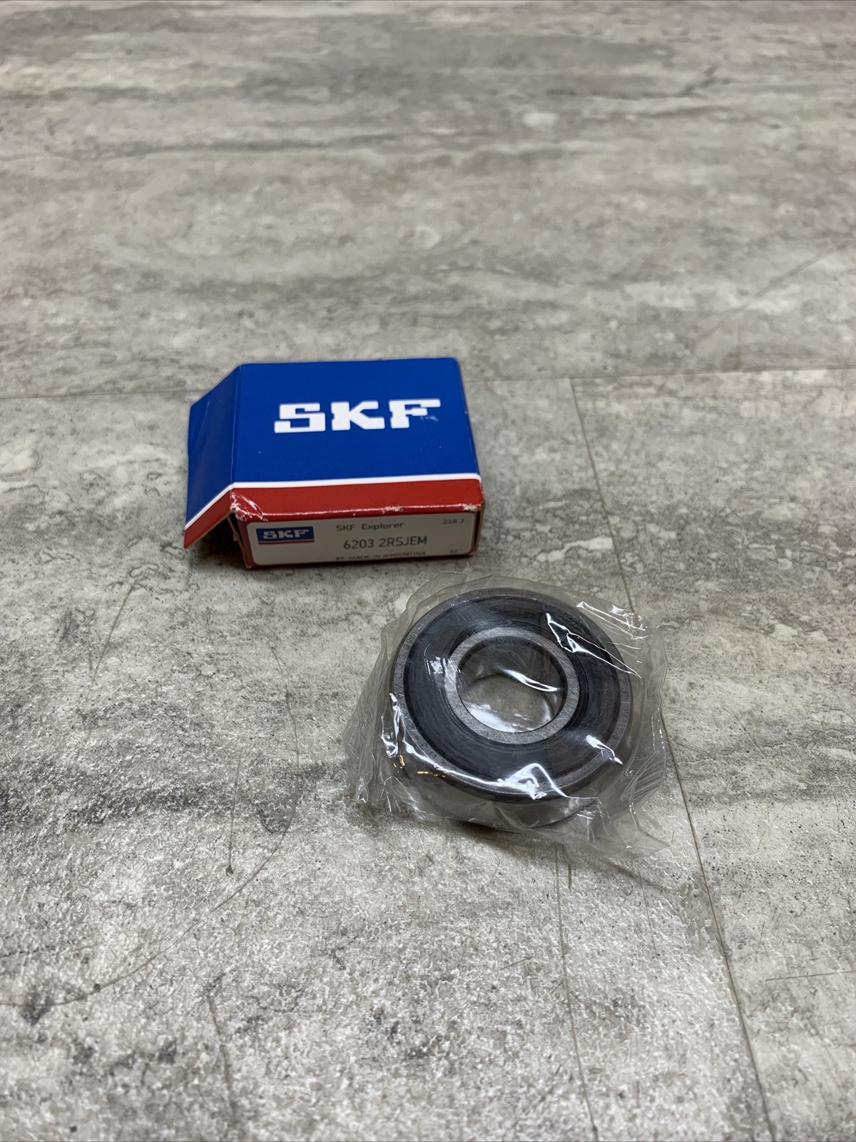 SKF Explorer 6203 2RSJEM Deep Groove Ball Bearing, New