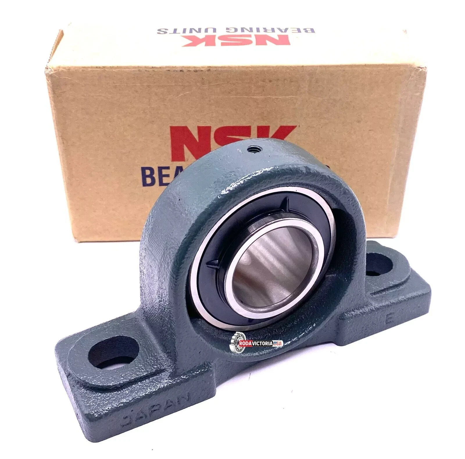 NSK UCP207-107 D1 Housing and Bearing Assembly UC207-23 + P207I 1.7/16” ID