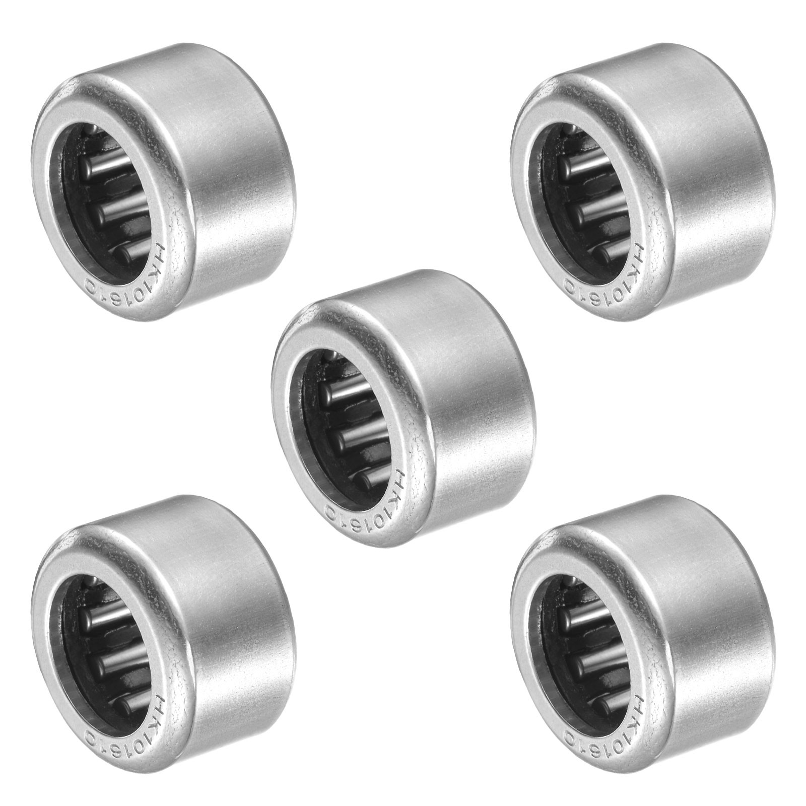 5Pack 10x16x10mm HK101610 Needle Roller Chromium Steel Open End Thrust Bearing