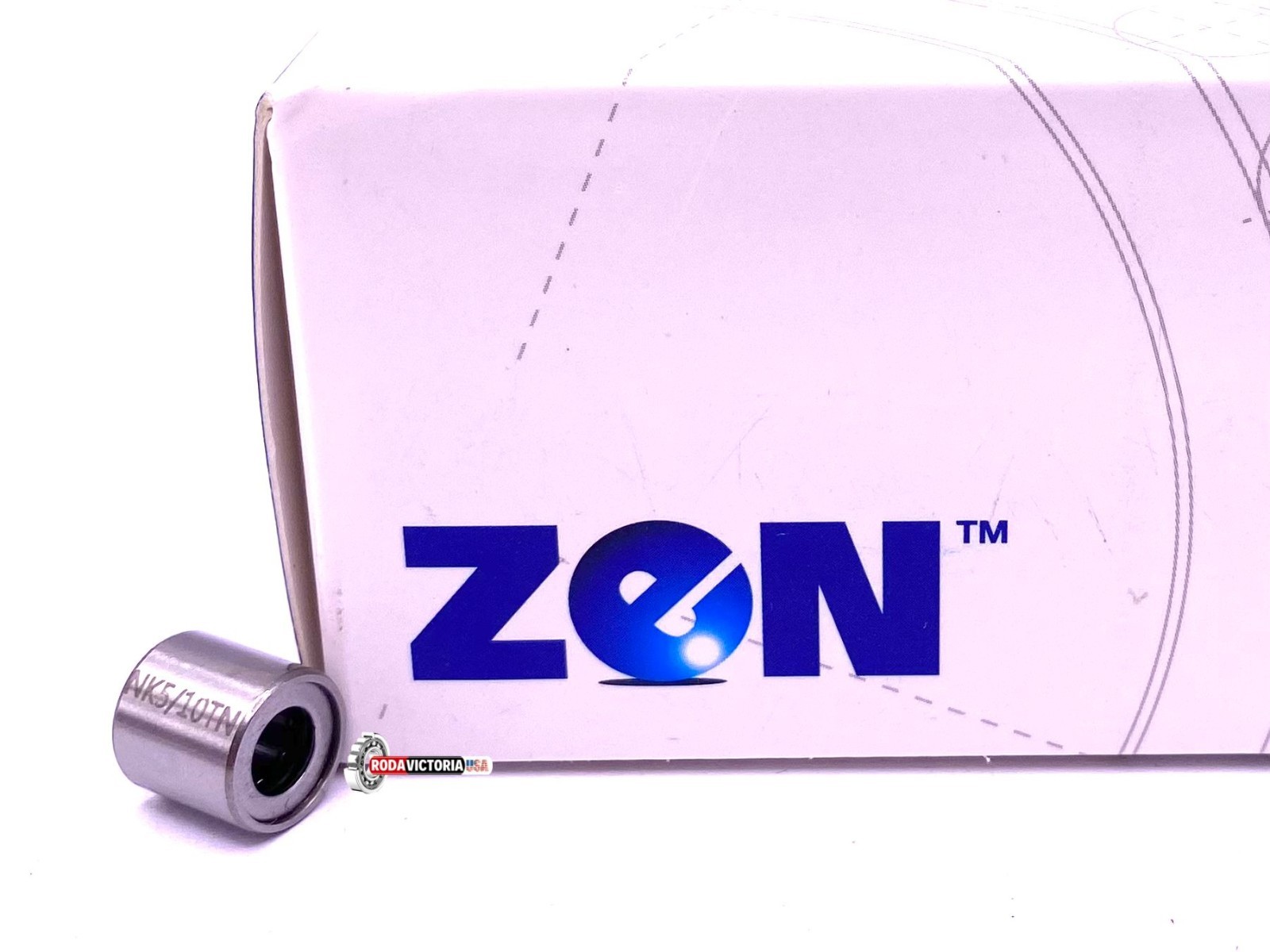 ZEN NK5/10 Machined Needle Roller Bearing TAF51010 5x10x10 mm
