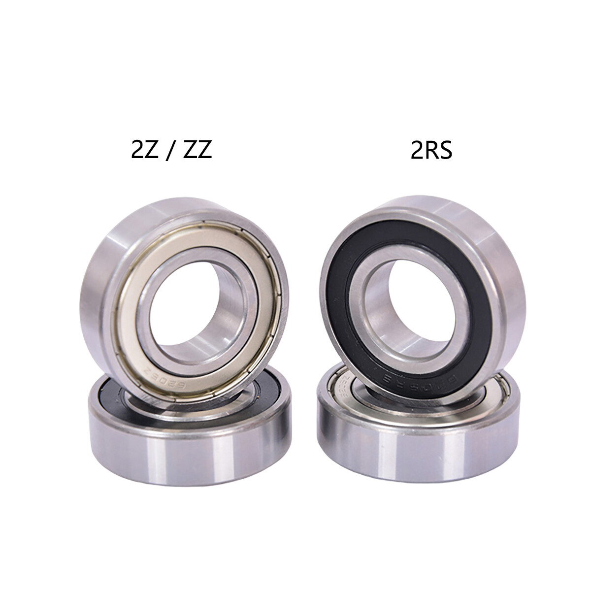 6000 – 6306 Ball Bearings with Rubber/Metal Seals (2RS/ZZ), Choose Your Size