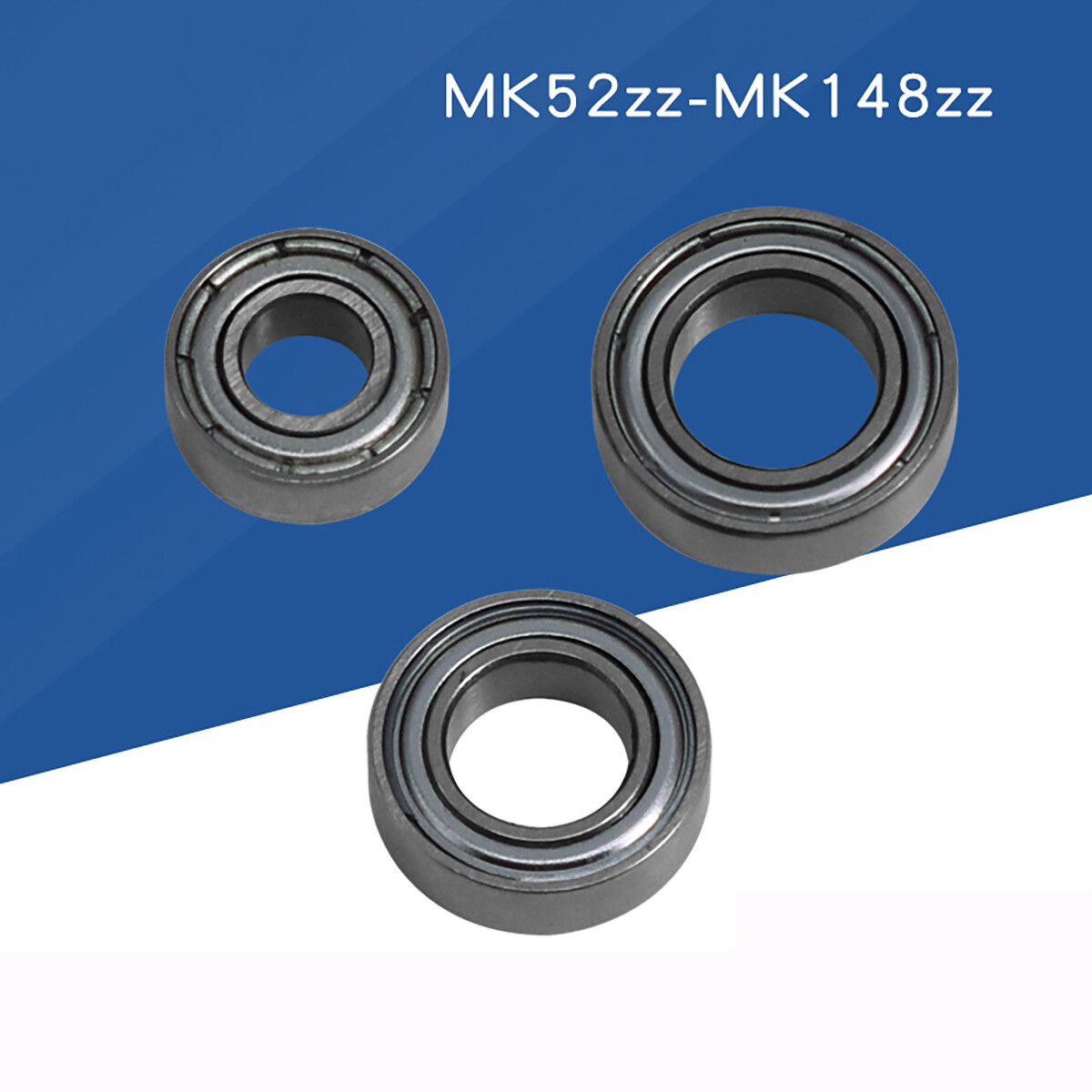 Mr52 – Mr148 Zz Metal Series High Performance Miniature Metric Bearings Shielded