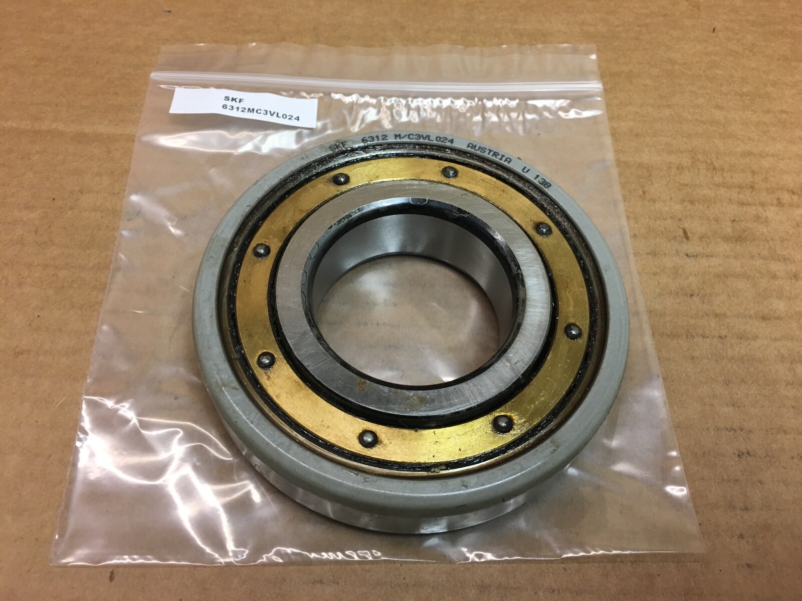 SKF 6312MC3VL024 Bearing 60x130x31 mm 6312 M C3 VL024 6312MC3