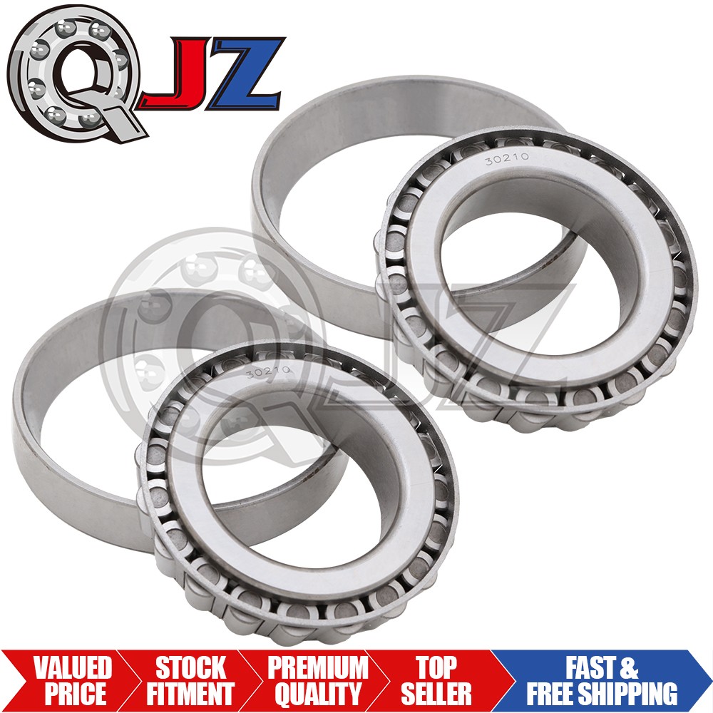 [2-Pack] 30210 Tapered Roller Bearing Set 50 mm x 90 mm x 21.75 mm (IDxODxW)