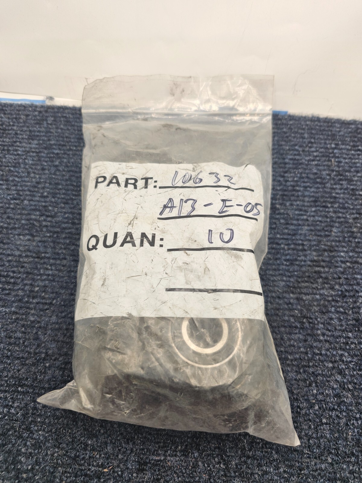 (QTY 20) VNC Ball Bearing Roller 6202RS, A13-E-05