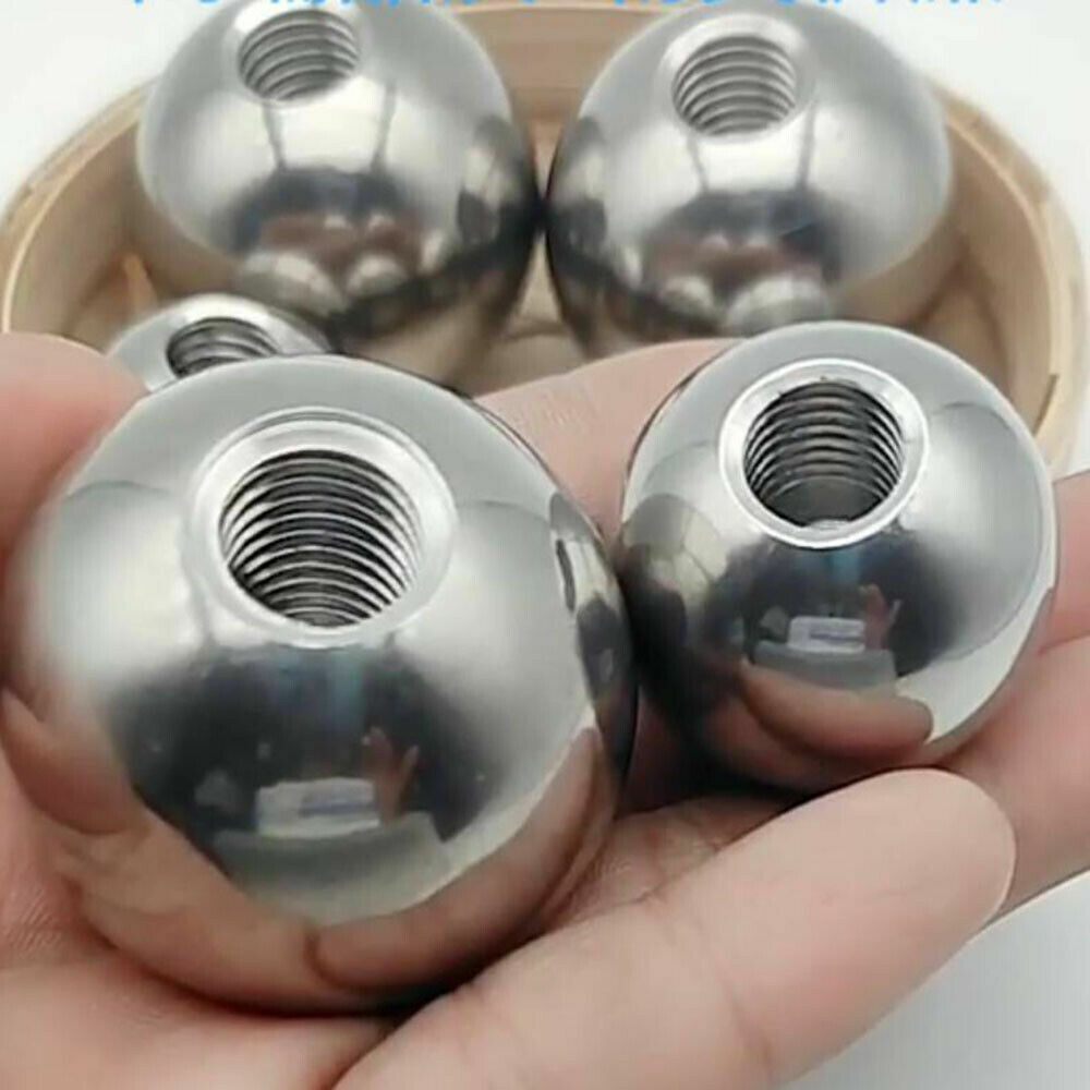 Stainless Steel Solid Ball With M10 M12 M14 M16 M18 M20 Thread Ball OD 15-50mm