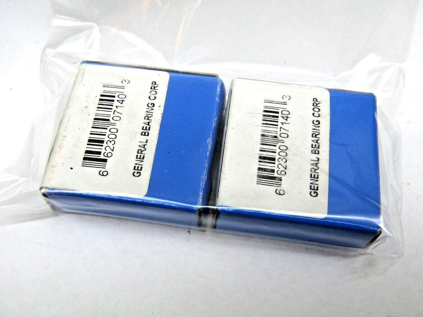 (Lot of 2) General Bearing 6001-2RS 6001-88-30E 12mmX 28mmX 8mm Sealed Bearing