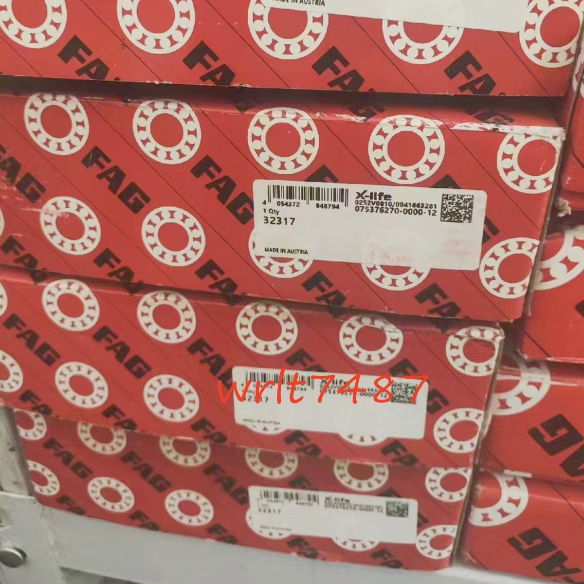 NEW FAG 32317 tapered roller bearing 1PCS #DC