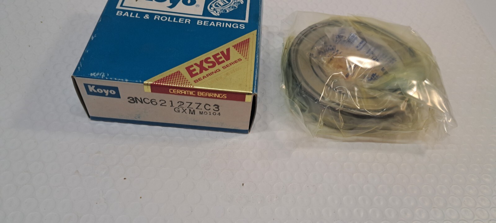 NOS Koyo 3NC6313ZZC3 GXM Ceramic Ball Bearings 65x140x33 Made In Japan