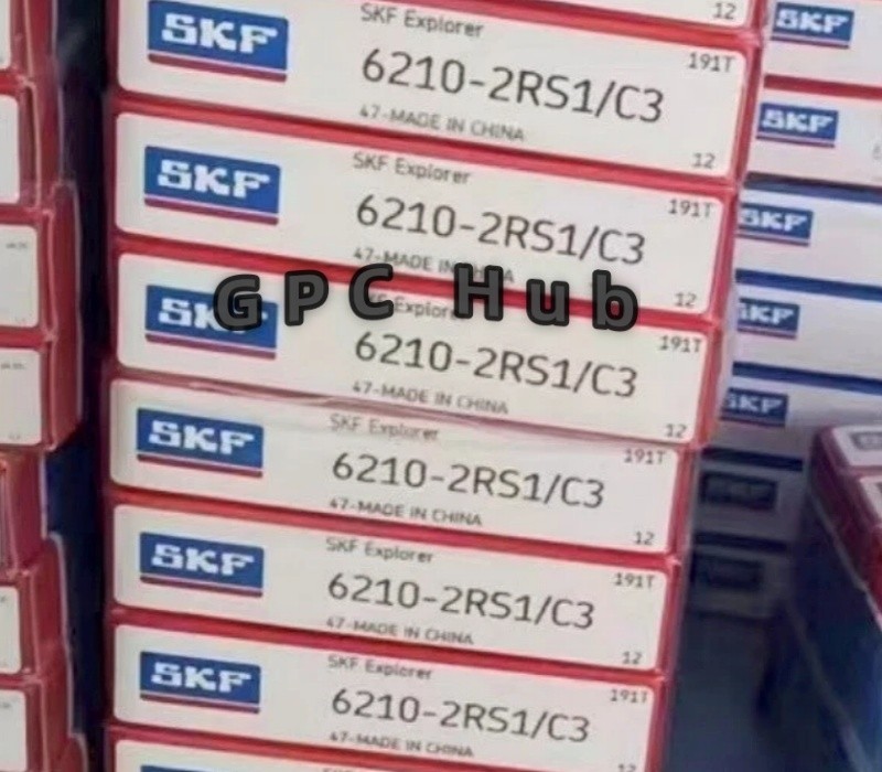 1PC NEW SKF 6210-2RS1/C3 Deep Groove Ball Bearing Fast shipment #
