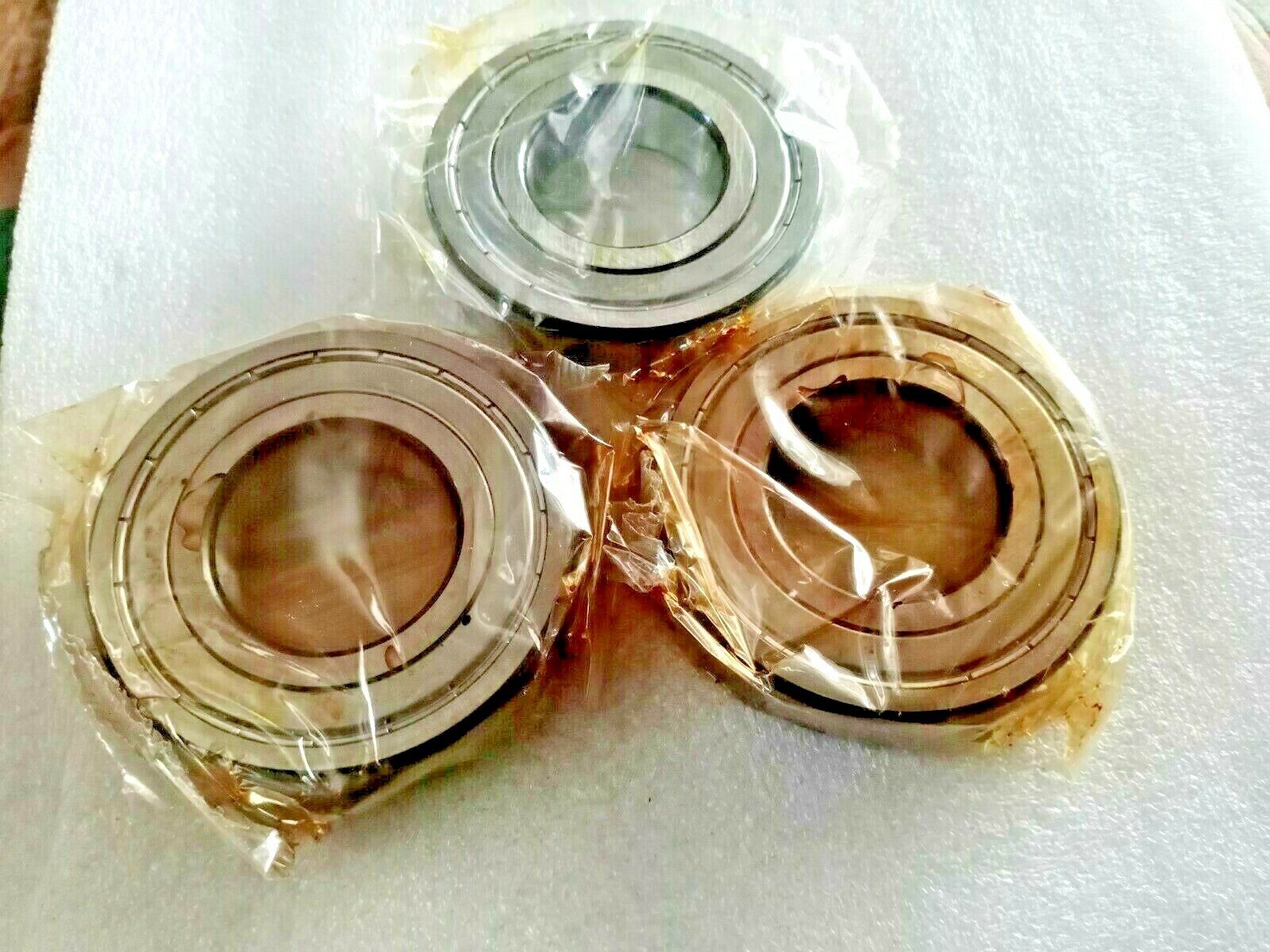 6207 ZZ Single Row Deep Groove Ball Bearing 35x72x17 MM SKF MALAYSIA Lot Of 3 Pc