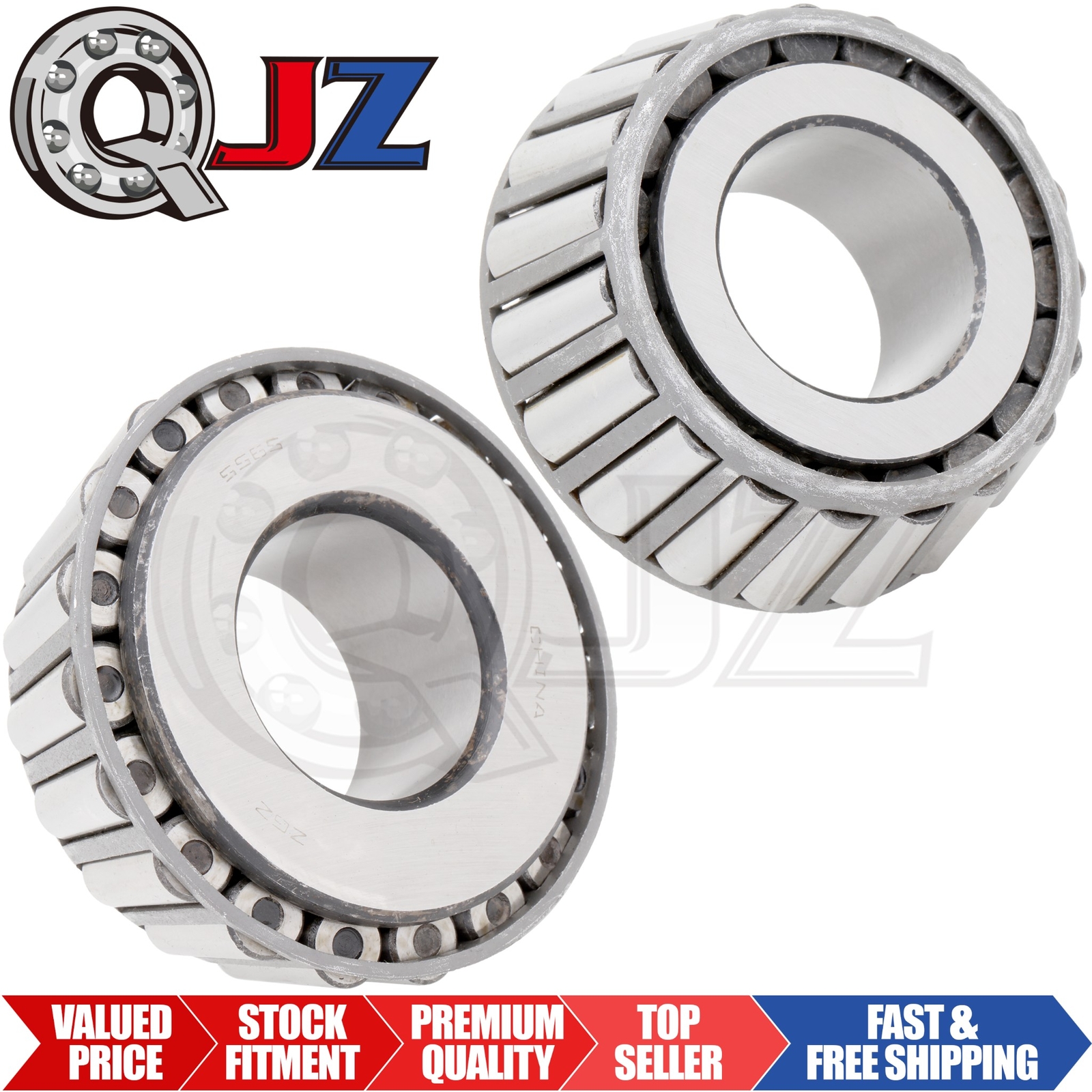 [Qty.2} New BR-5565 Tapered Roller Bearing Single-Cone [2.0in Bore x 1.723in W]