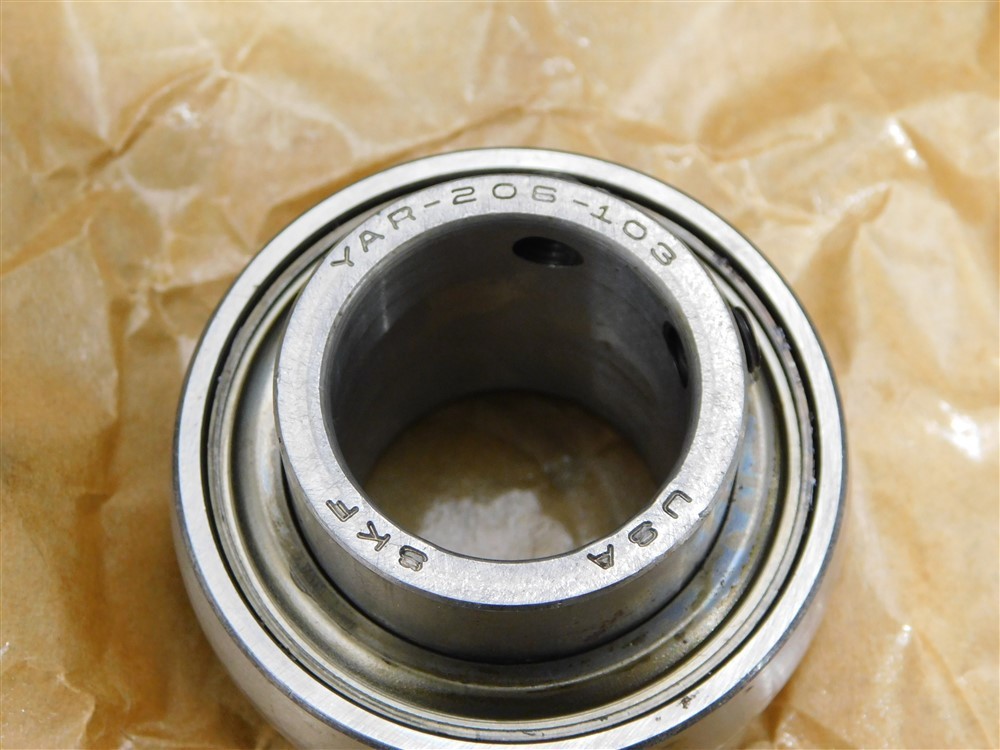 NEW SKF YAR 206-103 Insert Ball Bearing 1.1875 in Bore 1-3/16 in