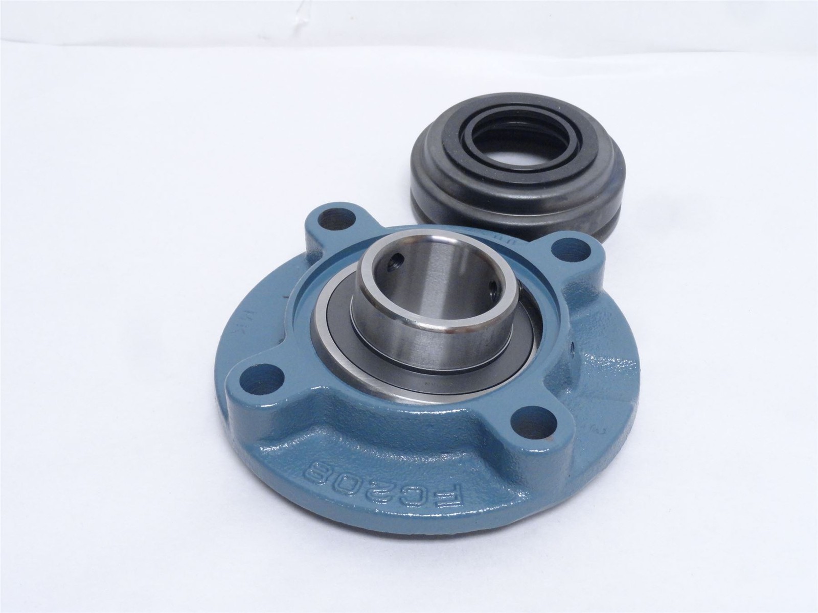 246891 New-No Box; ASAHI UCFC208 Flange Bearing; 40mmID; 4-Bolt; W/Cap