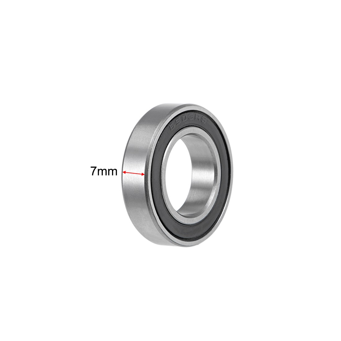 6903-2RS Ball Bearings 17x30x7mm Double Sealed Chrome Steel Z2 ABEC1 2pcs