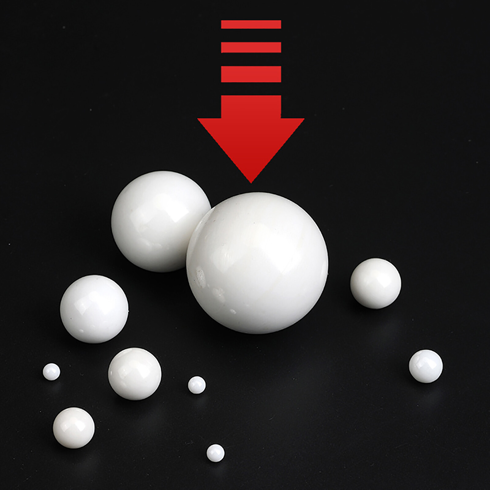Ceramic Bearing Balls 0.8mm – 50.8mm Dia ZRO2 Zirconium Oxide Ball G10 Precision