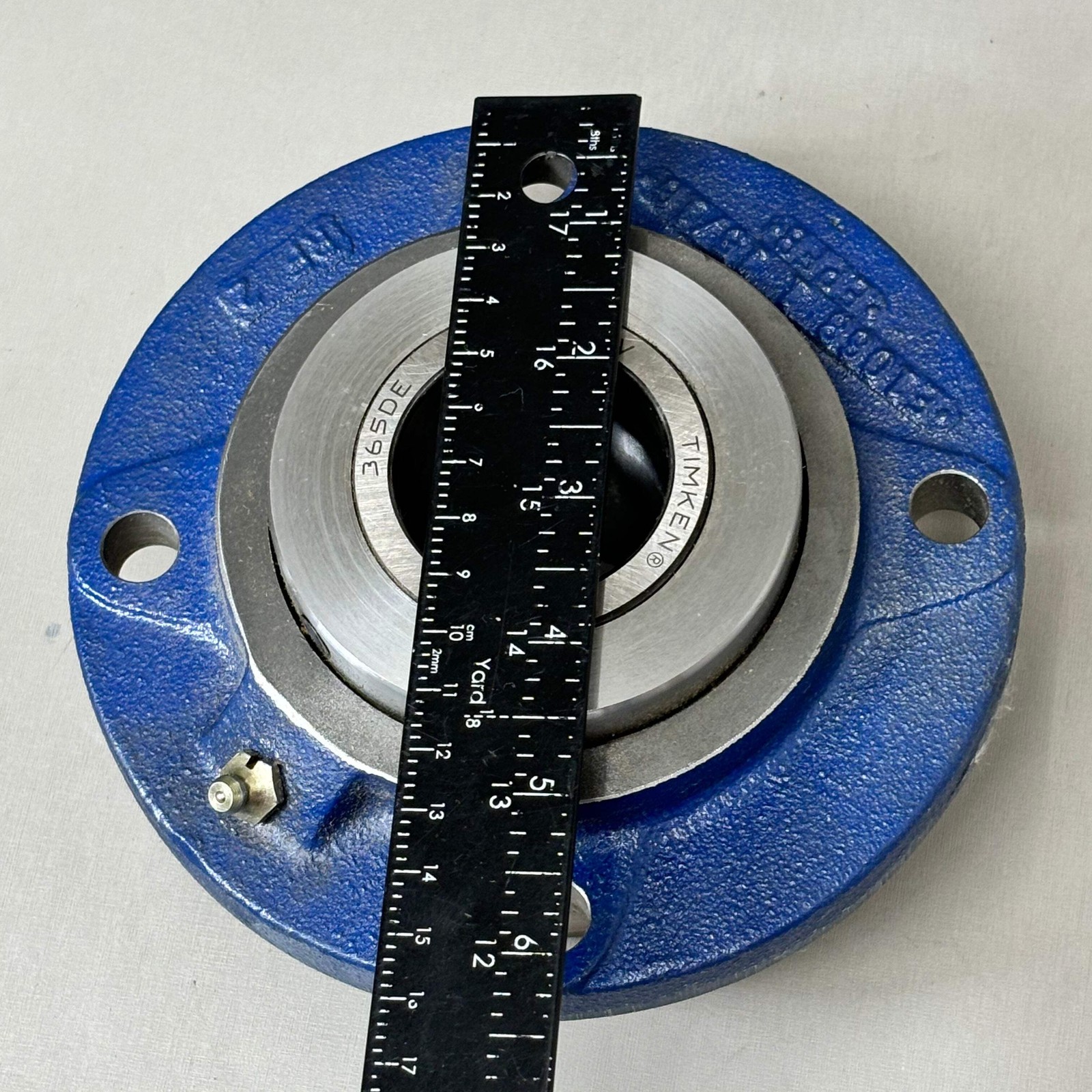 ROYERSFORD Type E Piloted Flange Bearings 1-3/4″ Non-Expansion Blue 20-06-0112