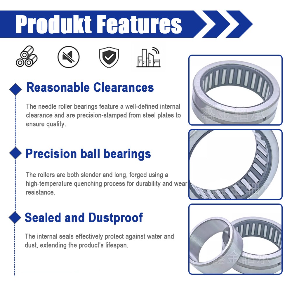 NA4900-NA6920 10-100mm Budget Needle Roller Bearing/Shaft Sleeve Inner Circle