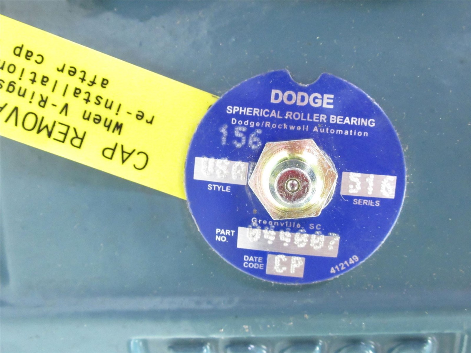 233497 New-No Box; Dodge H4S-516-USAF Split Pillow Block Housing 4-Bolt 044007