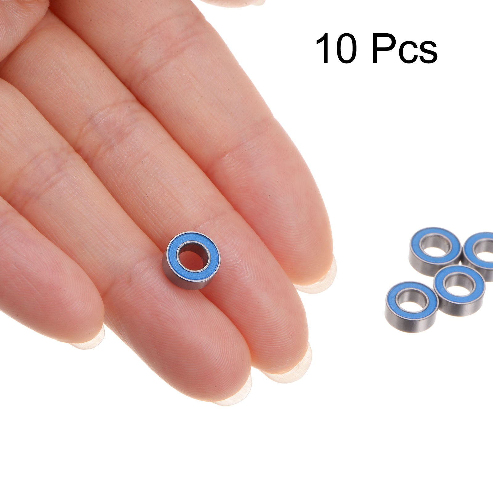 10pcs MR84-2RS Miniature Deep Groove Ball Bearings 4x8x3mm Rubber Sealed Bearing