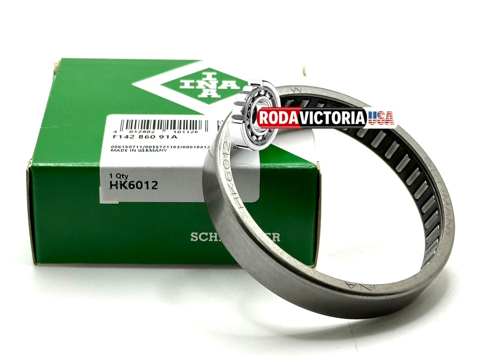 INA GERMANY HK6012 DRAWN CUP NEEDLE ROLLER BEARING 60x68x12mm