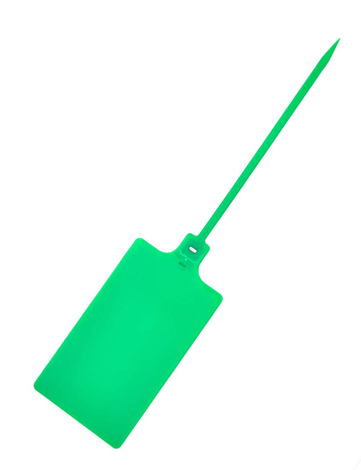 Blank Waterproof Plastic Tags Zip Ties Large Labeling 2.28″×3.94″ 100 pcs |