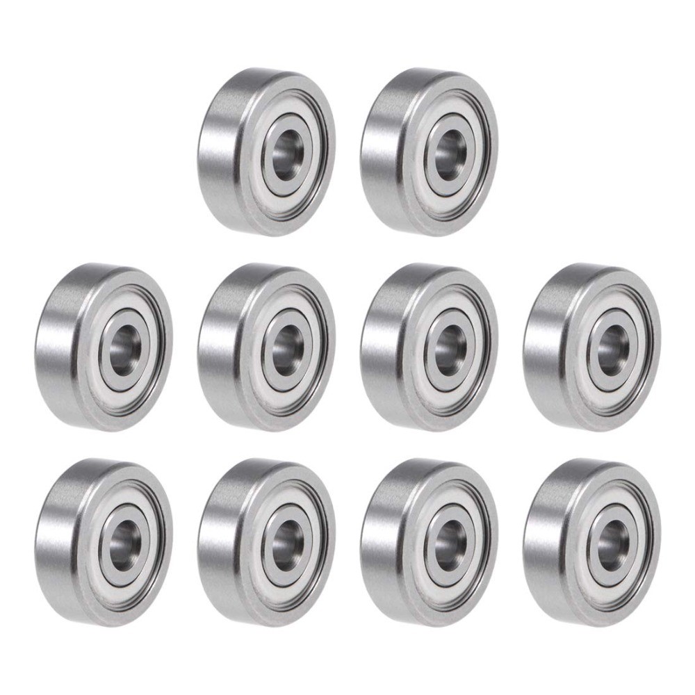 R2AZZ Deep Groove Ball Bearing 1/8×1/2×11/64-in Lever Bearings, 10-30PCS