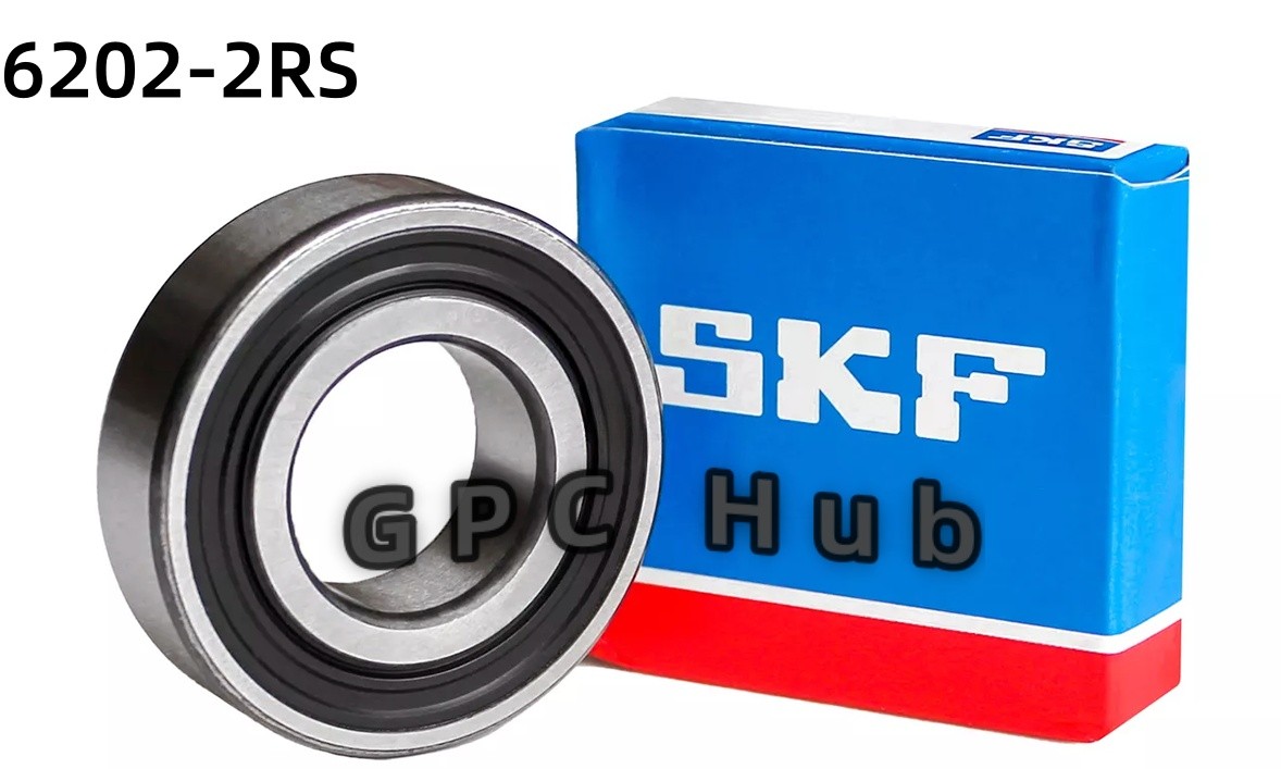 5PCS Brand New SKF 6202-2RS Rubber Seal Ball Bearing 15x35x11mm Fast delivery