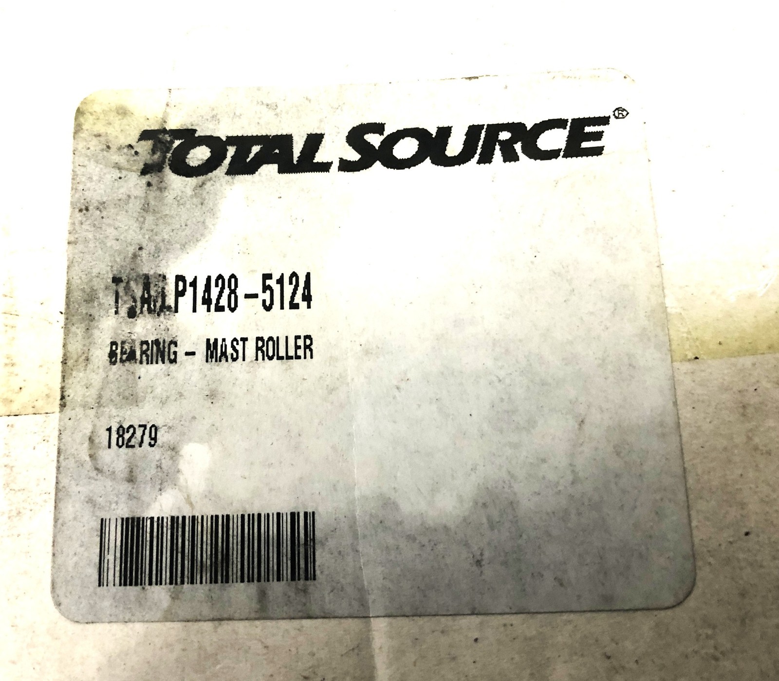 Total Source Mast Roller Bearing LP1428-5124 NOS