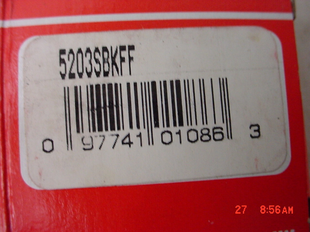 NEW MRC 5203SBKFF DOUBLE ROW SHIELDED BALL BEARING