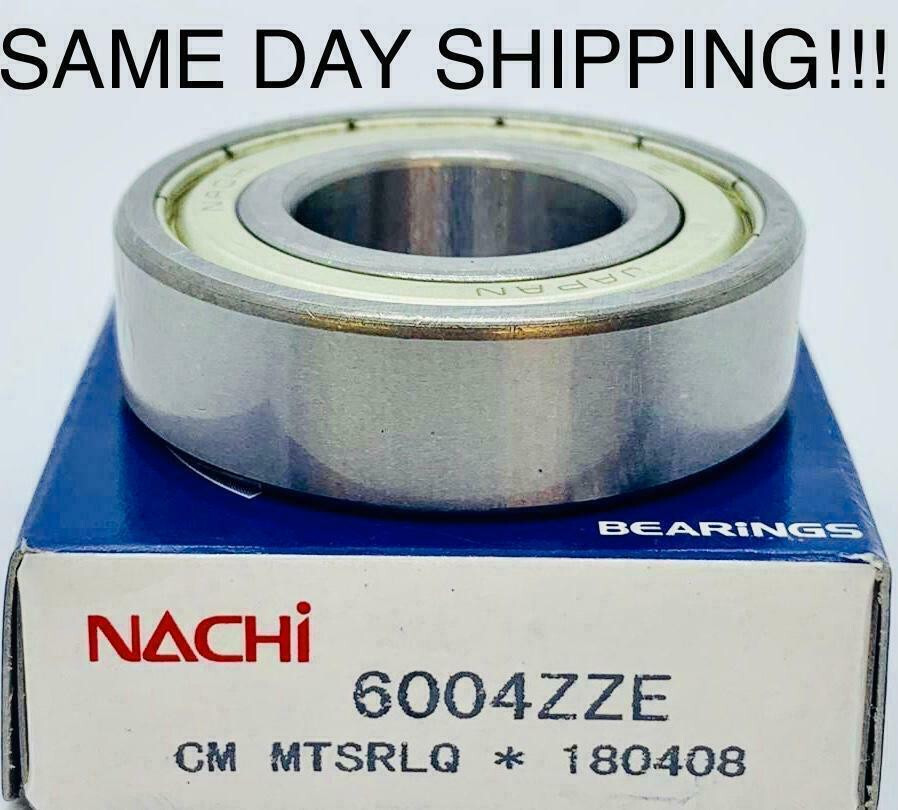 NACHI 6004ZZ Nachi Bearing 20x42x12 Quality 6004-ZZ / SAME DAY SHIPPING !!!