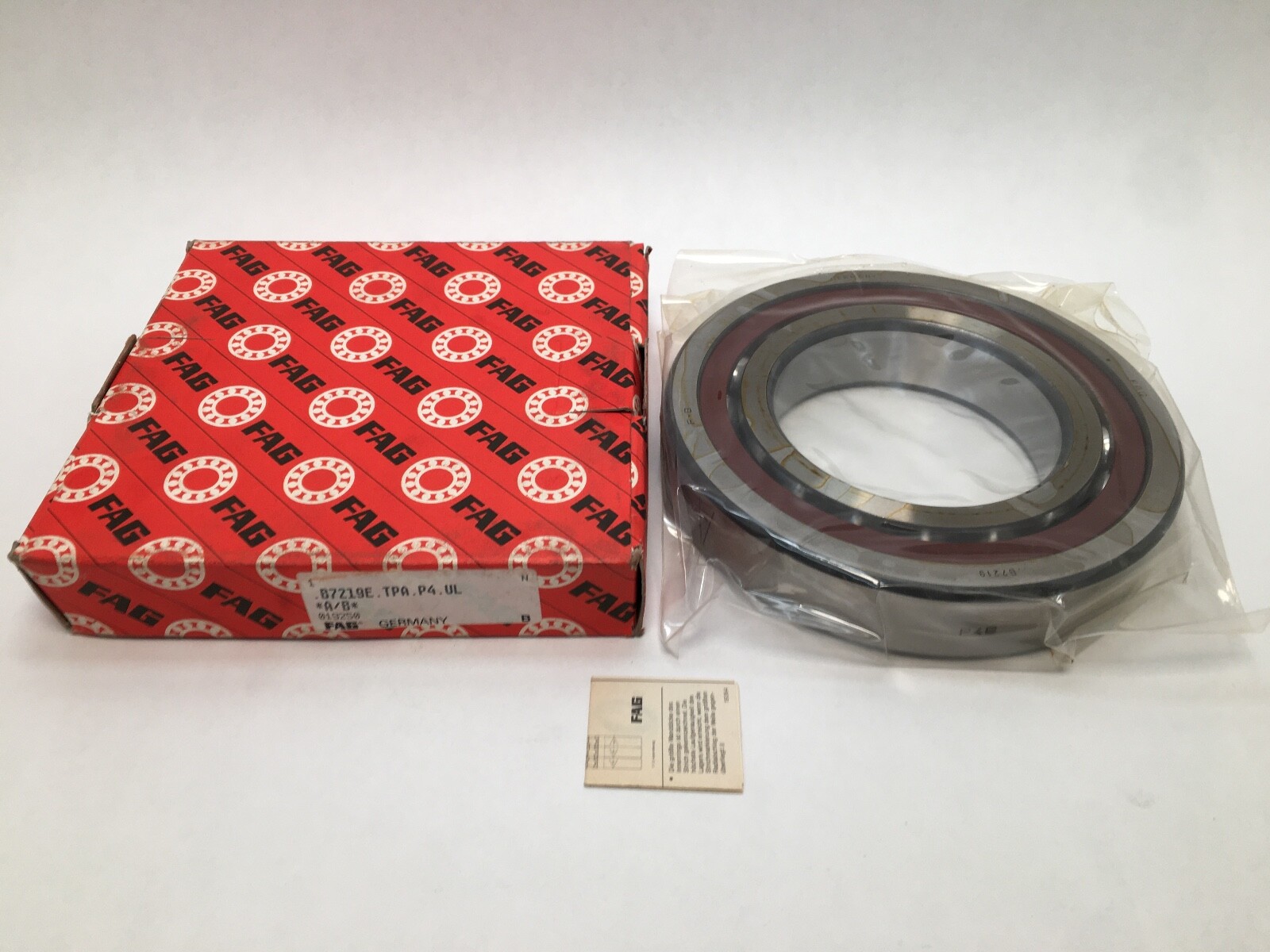 FAG B7219E.TPA.P4.UL Bearing 95x170x32 mm B7219E B-7219-E-T-PA-P4-UL Germany