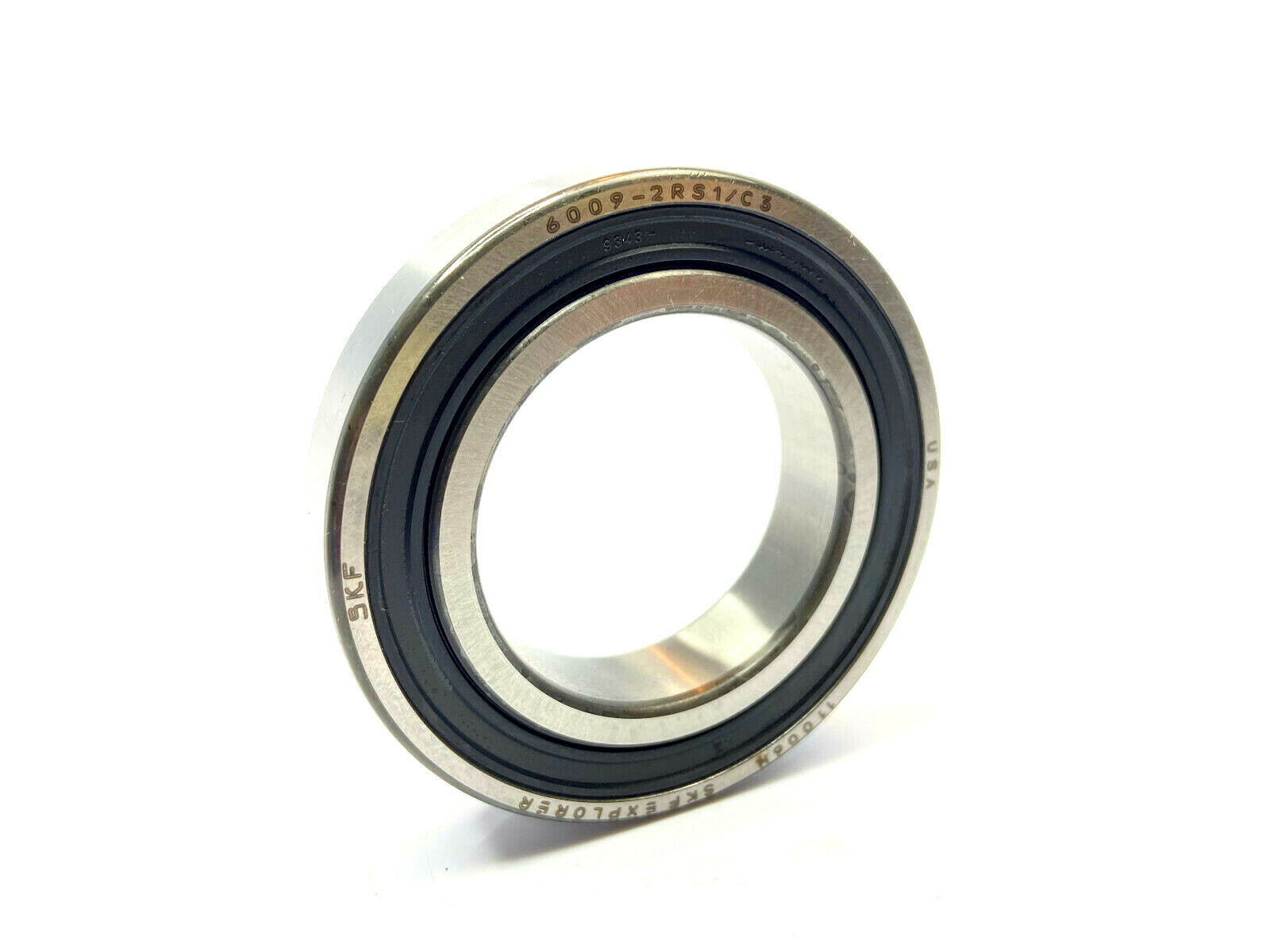 NEW SKF 6009-2RS1/C3 Explorer Deep Groove Radial Ball Bearing (6009 2RS1 JEM)