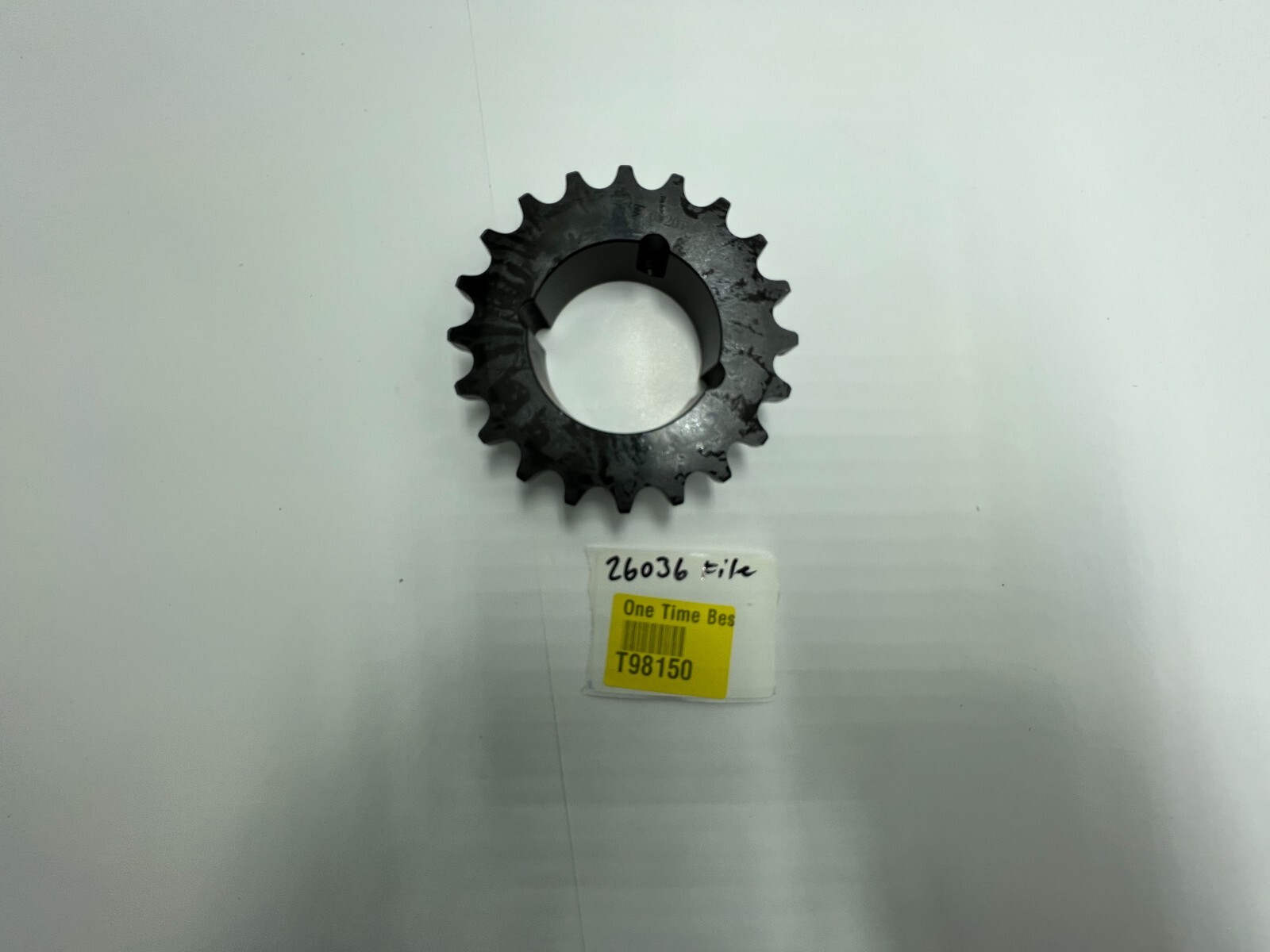 Tsubaki 6020TLF Bushing Bore Roller Chain Sprocket Taper Locking 60 / 3/4 in