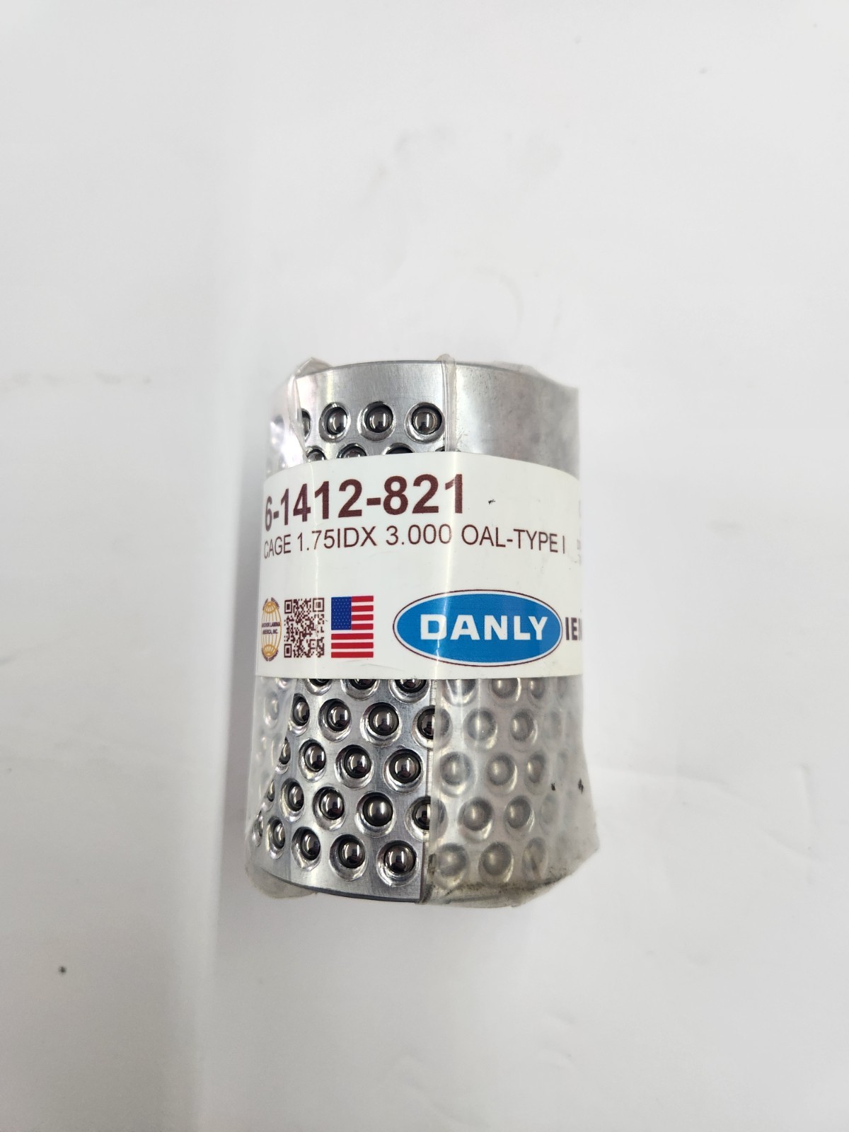 Danly 6-1412-821 Ball Bearing Cage 1-3/4” ID, 3” L NEW IN PACKAGE