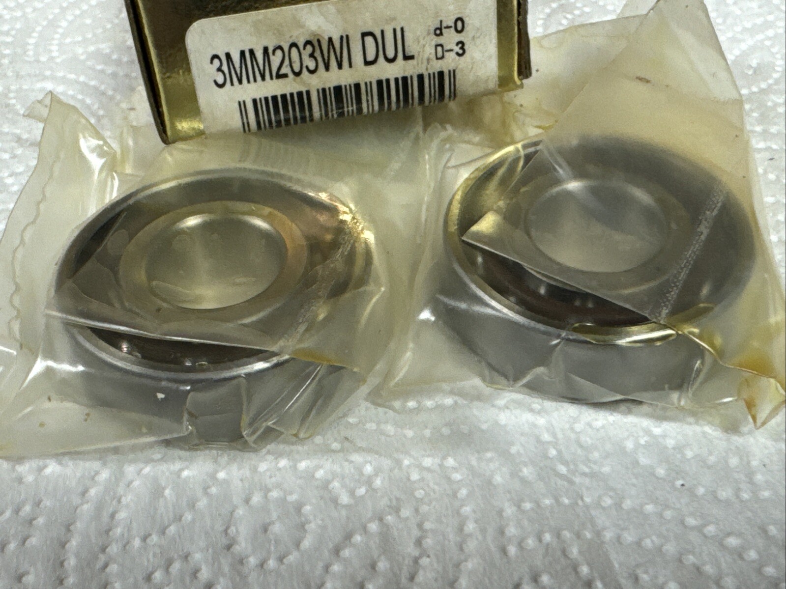 NEW Fafnir 3MM203WI DUL Super Precision Matched Bearing Set 3MM203WICRDUL
