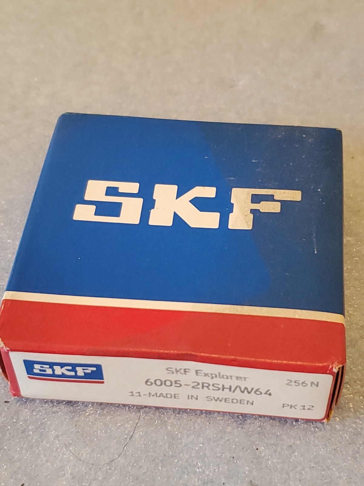 SKF 6005-2RSH/W6 25mm X 47mm X 12mm Sealed Deep Groove Bearing *IN*STOCK*USA*