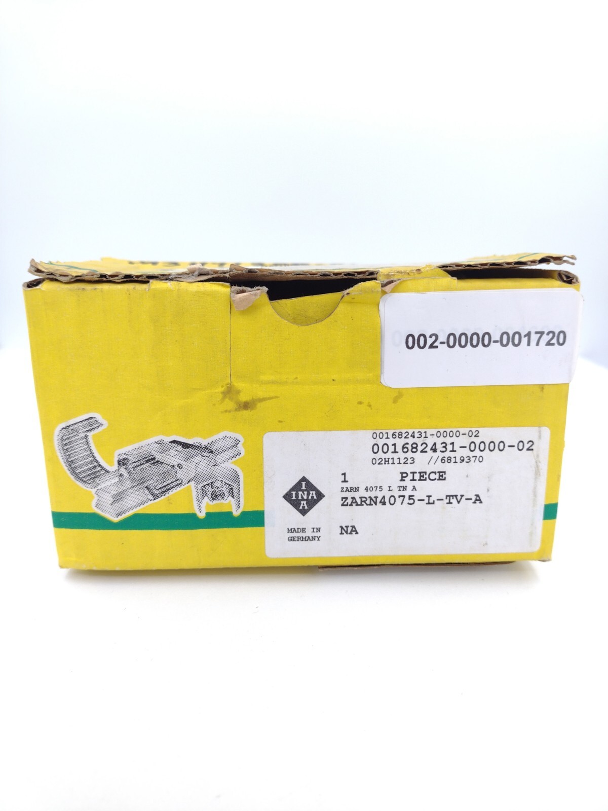INA ZARN 4075-L-TV-A Needle Roller Axial Cylindrical Roller Bearing