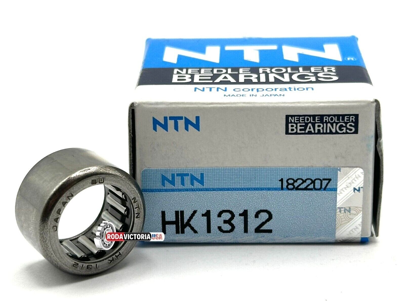 NTN HK1312 NEEDLE ROLLER BEARING AND CAGE SSEMBLY 13x19x12 mm