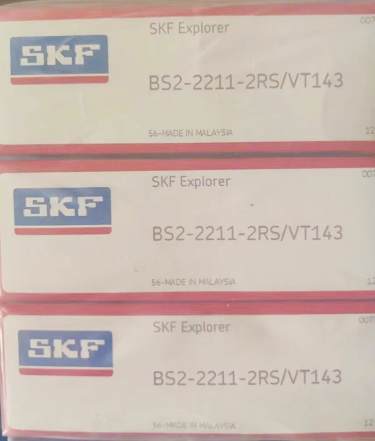 1PC SKF BS2-2211-2RS/VT143 spherical roller bearing