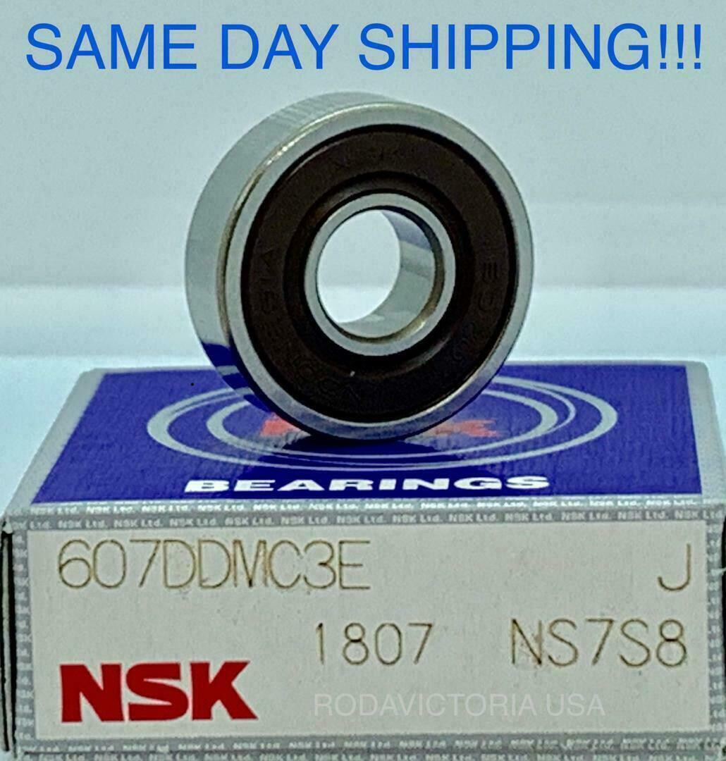 NSK 607DDMC3E 607RS 607-2RS Deep Groove Ball Bearing 7x19x9mm NSK JAPAN