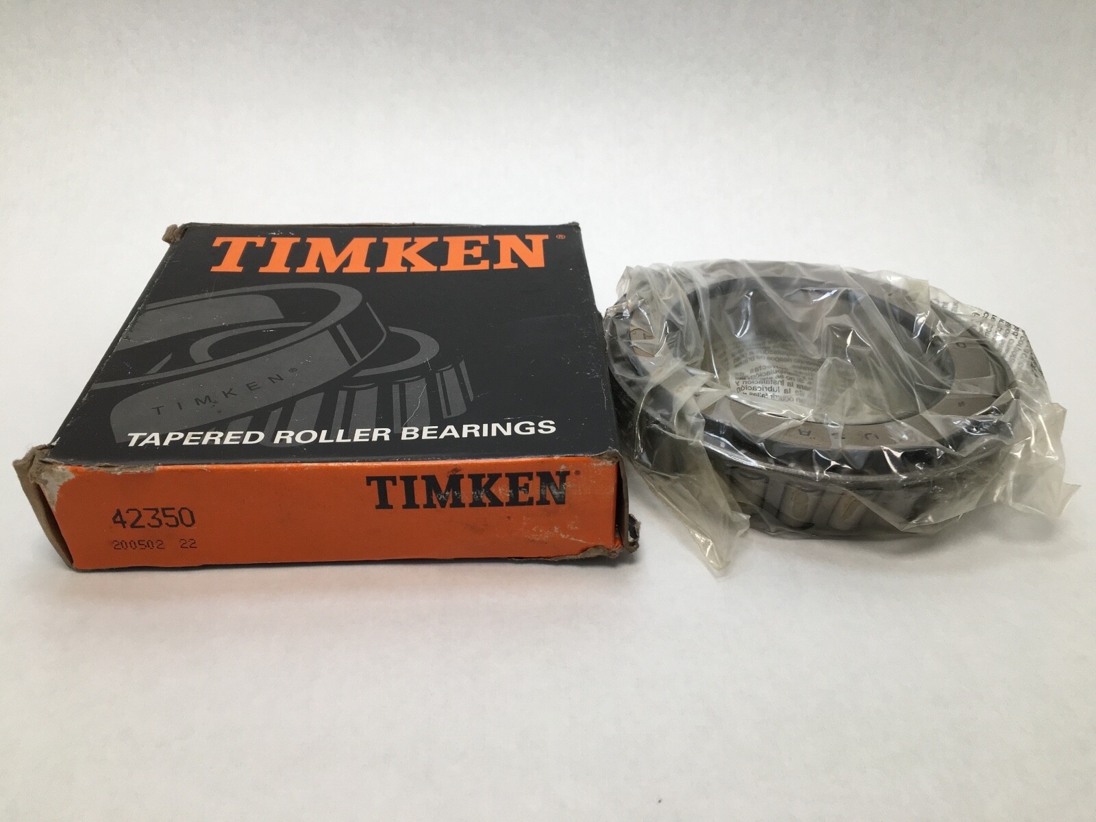 TIMKEN 42350 Taper Roller Bearing Cone 3-1/2″ ID USA