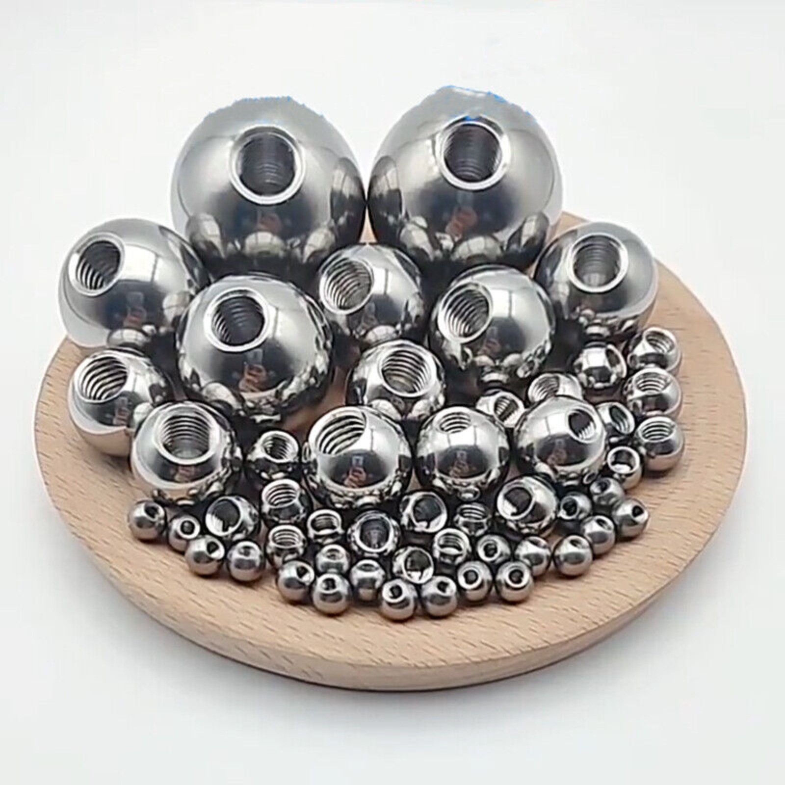 SS Solid Ball Nut/Ball Handle/Knob Nut/Rocker Handle Internal Thread M3-M20