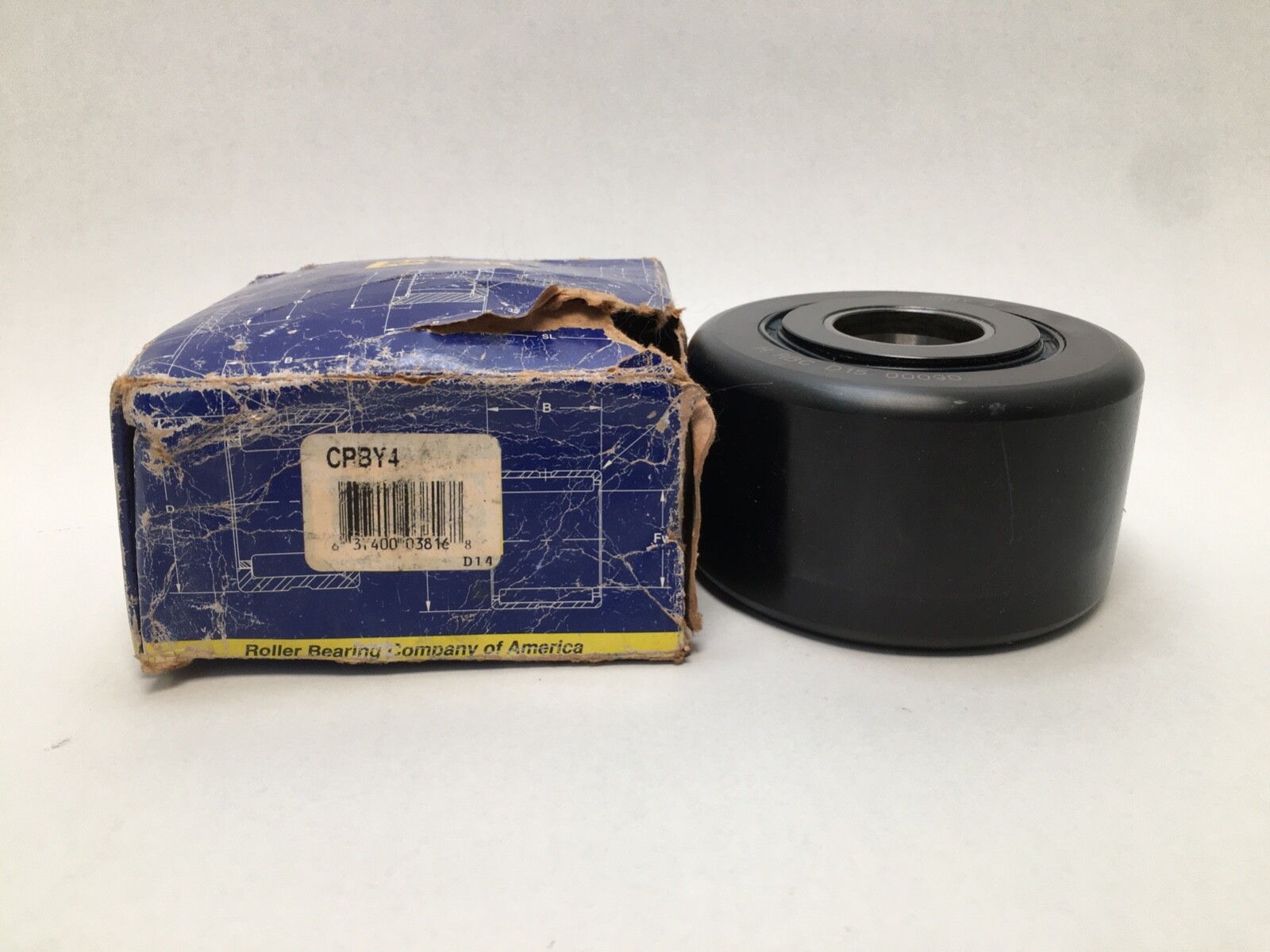 RBC CRBY4 Cam Yoke Roller Bearing 1-1/4x4x2-1/4″ CRBY 4 USA